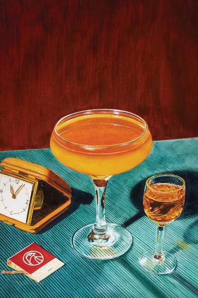 Clocks: The Cocktail Lounge by Pretty Painter