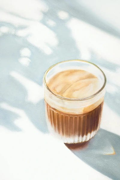 Simple Pleasures: Morning Coffee Bliss by Pretty Painter