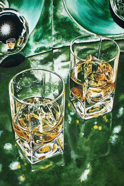 The Art Of Fine Dining: Bourbon Brilliance by Pretty Painter