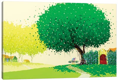 Summer Landscape Canvas Art Print - Phan Thu Trang