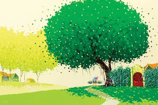 Phan Thu Trang: Summer Landscape by Phan Thu Trang