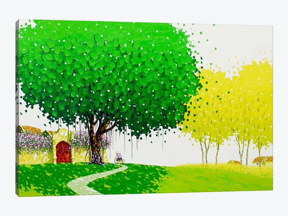 The Country Road by Phan Thu Trang 1-piece Canvas Art Print