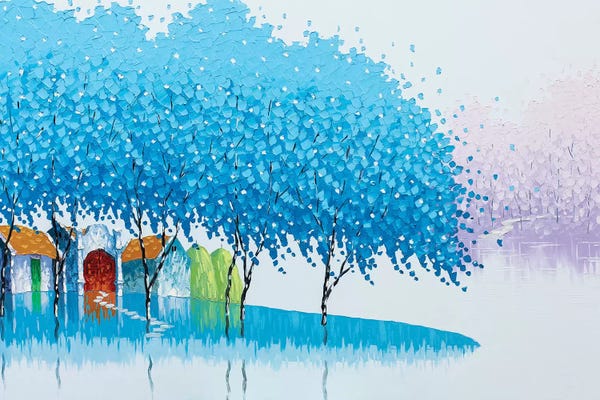 Phan Thu Trang: Winter Landscape by Phan Thu Trang