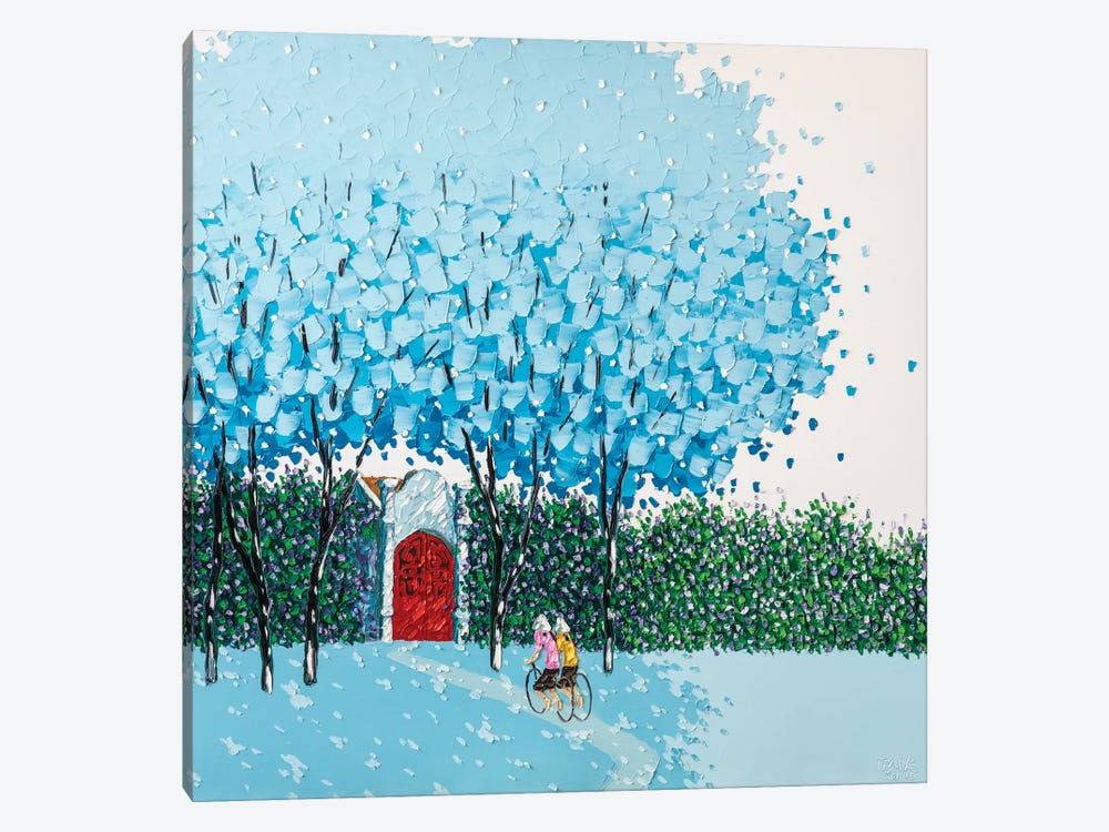 Beloved Blue by Phan Thu Trang 1-piece Canvas Art Print