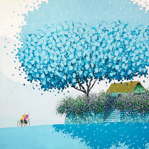 Asia: Blue Winter by Phan Thu Trang