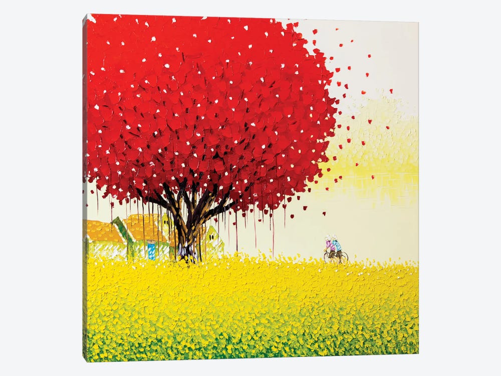 Golden Season by Phan Thu Trang 1-piece Canvas Art Print