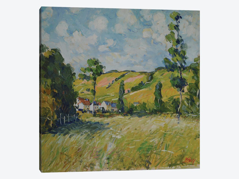 End of Summer in the Seine Valley by Patrick Marie 1-piece Canvas Art Print