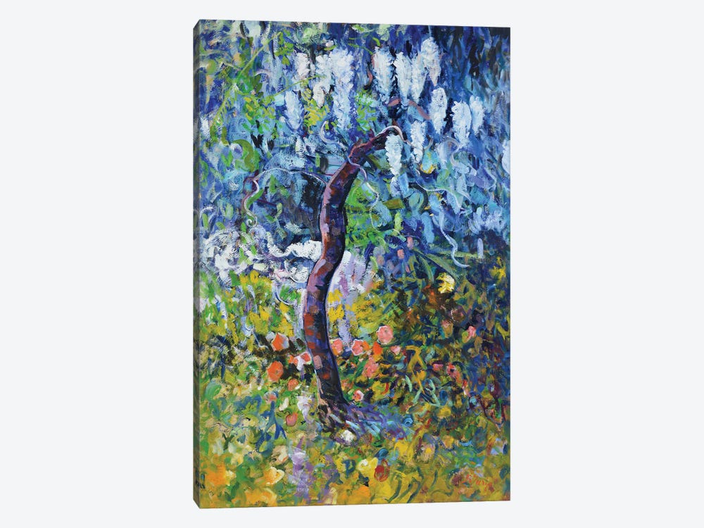 Wisteria in Bloom by Patrick Marie 1-piece Canvas Artwork