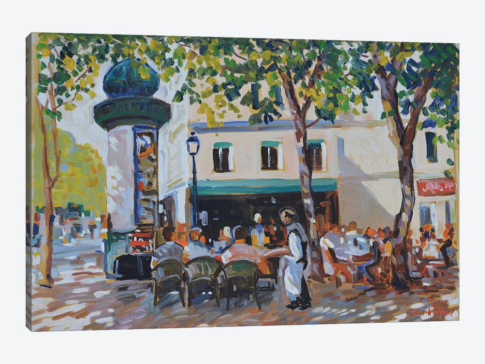 The Parisian Bistro by Patrick Marie 1-piece Canvas Artwork