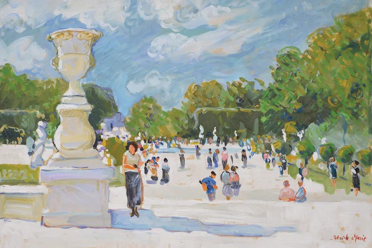 The Tuileries Park - Paris by Patrick Marie wall art