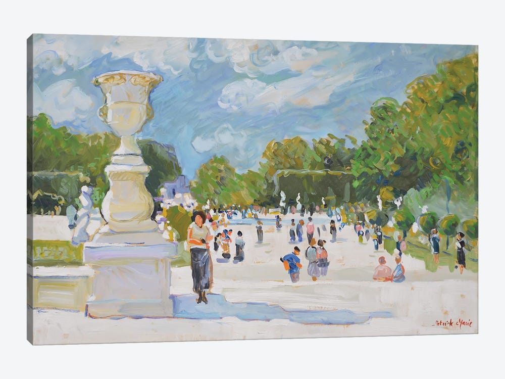 The Tuileries Park - Paris by Patrick Marie 1-piece Canvas Wall Art