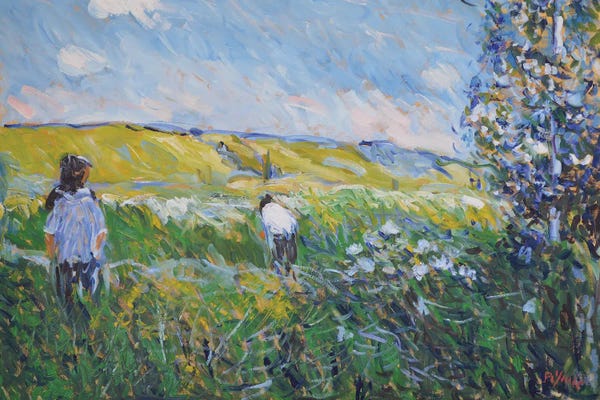 French Country Décor: Walks Through the Fields by Patrick Marie