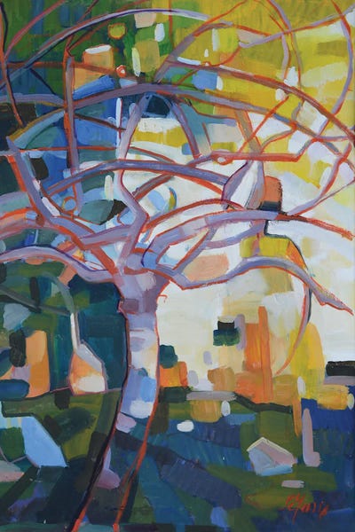 Patrick Marie: The Apple Tree in Winter by Patrick Marie