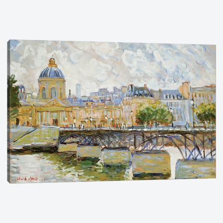 The Bridge of Arts in Paris Canvas Print #PTX21} by Patrick Marie Art Print
