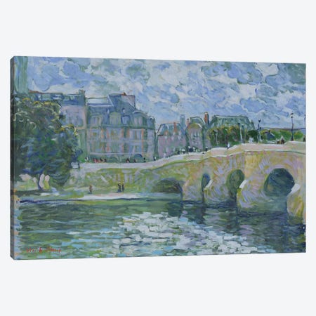 The Pont Neuf - Paris Canvas Print #PTX22} by Patrick Marie Art Print