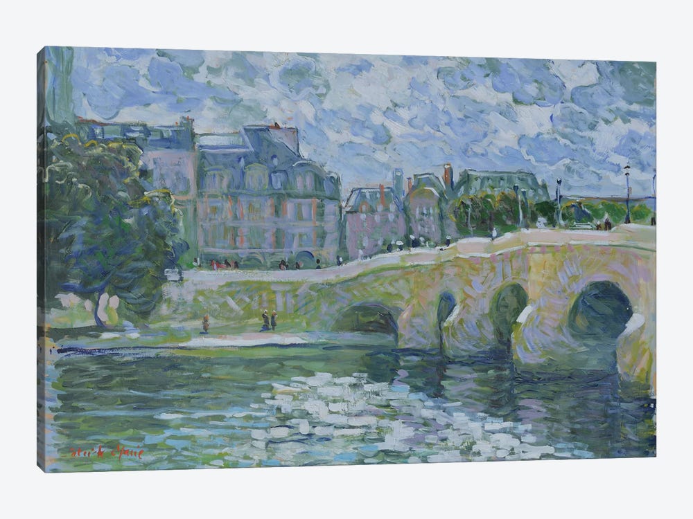The Pont Neuf - Paris by Patrick Marie 1-piece Canvas Artwork