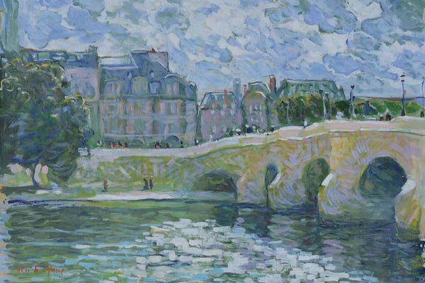 Artists Like Monet: The Pont Neuf - Paris by Patrick Marie