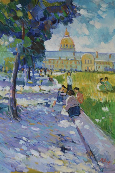Artists Like Monet: The Hotel des Invalides - Paris by Patrick Marie