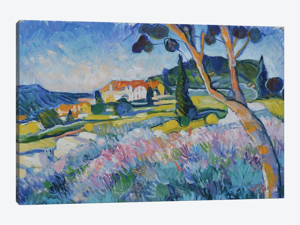Lavender in the Evening by Patrick Marie 1-piece Canvas Wall Art