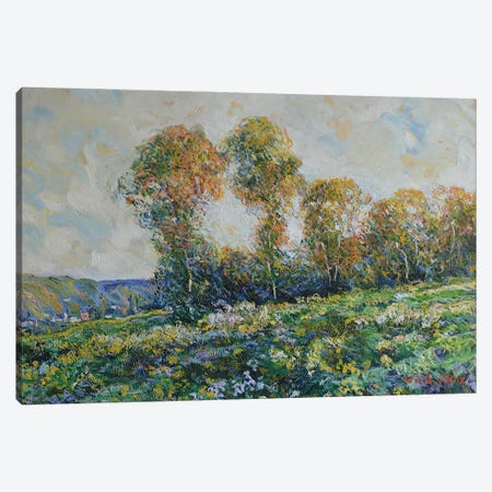 The Edge of the Forest - In the Morning Canvas Print #PTX32} by Patrick Marie Canvas Art