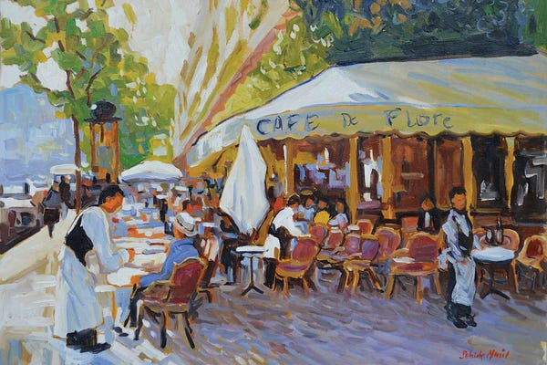 Urban: Cafe Le Flore - Paris by Patrick Marie