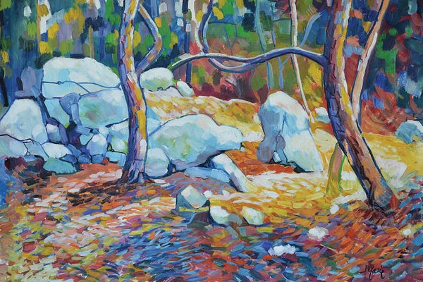 Patrick Marie: Rocky Undergrowth by Patrick Marie