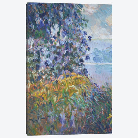 The Banks of the Seine I Canvas Print #PTX42} by Patrick Marie Art Print