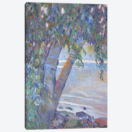 The Banks of the Seine III Canvas Print #PTX44} by Patrick Marie Canvas Wall Art