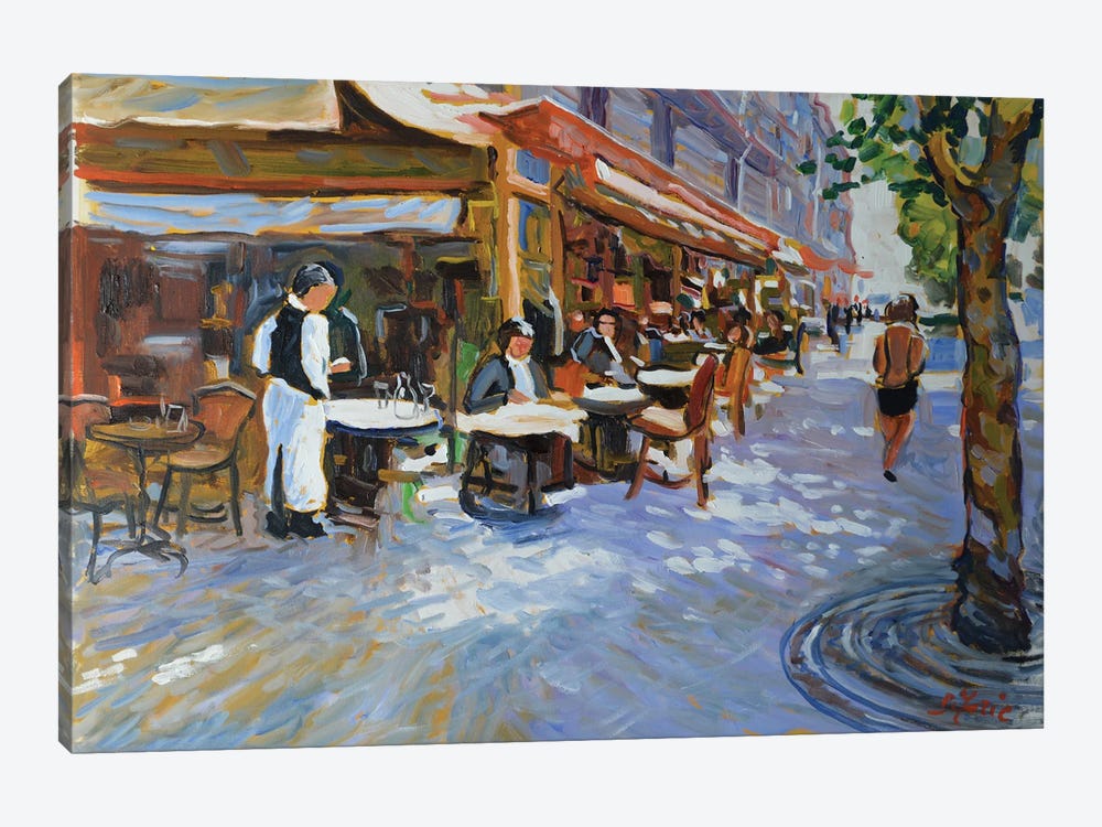 A Parisian Street by Patrick Marie 1-piece Canvas Art