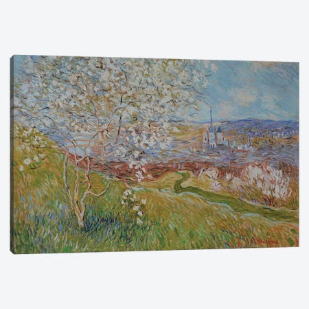 View of Rouen - Spring Canvas Print #PTX48} by Patrick Marie Canvas Art Print
