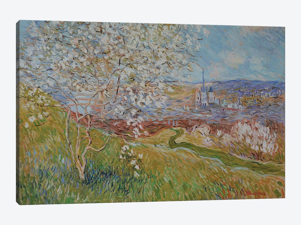 View of Rouen - Spring by Patrick Marie 1-piece Canvas Artwork