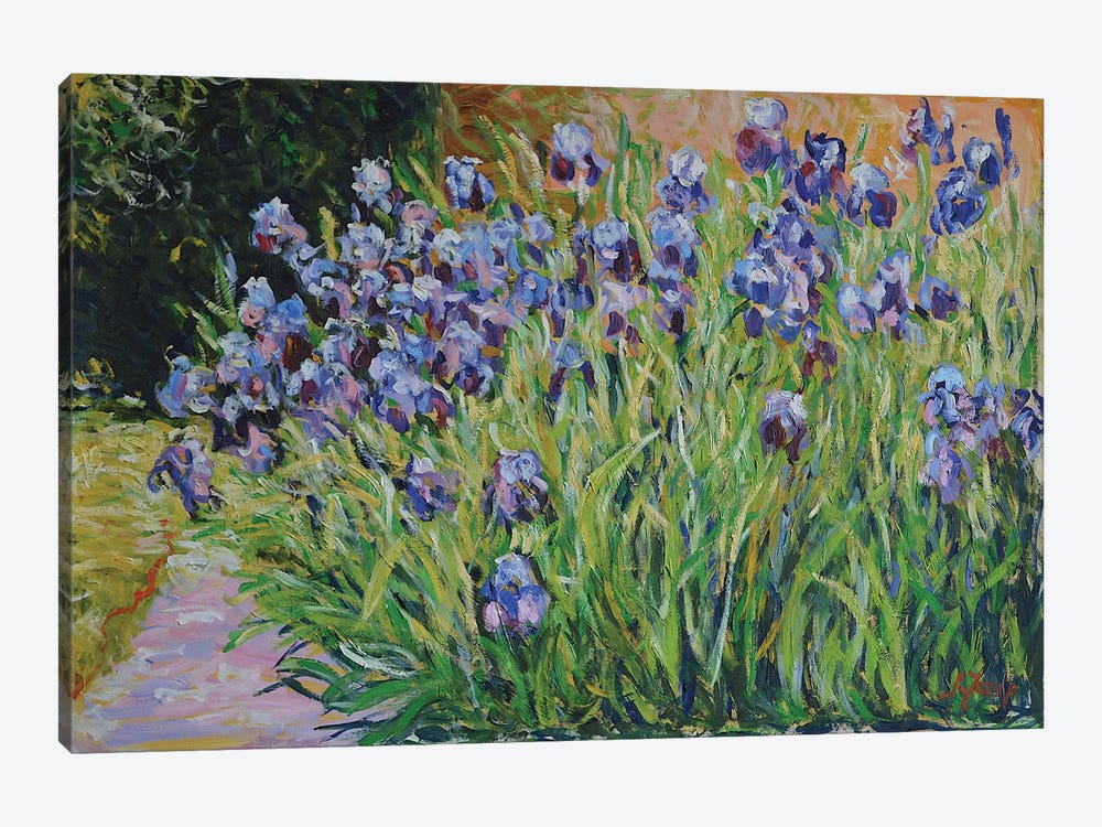 Bush of Irises by Patrick Marie 1-piece Canvas Print