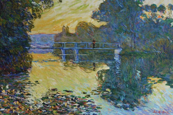 Branch of the Seine - In the evening