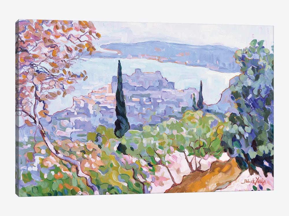 Eze Sur Mer - Provence - France by Patrick Marie 1-piece Canvas Print