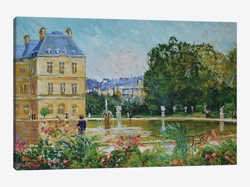 The Luxembourg Garden - Paris by Patrick Marie 1-piece Canvas Artwork