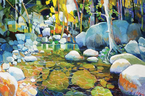 Rocks: The River Under the Woods by Patrick Marie