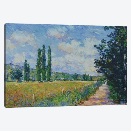 Country Road in Normandy Canvas Print #PTX7} by Patrick Marie Canvas Art
