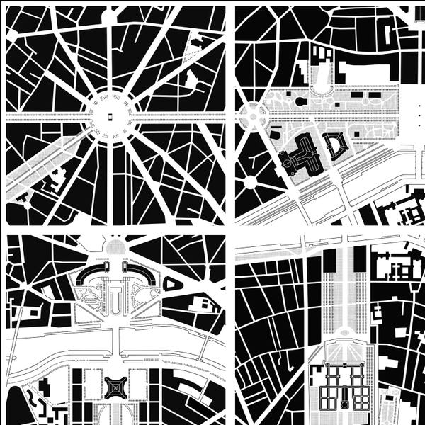 Planos Urbanos: Fragments IV Paris by Planos Urbanos