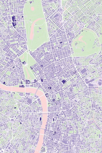 Planos Urbanos: London Violet by Planos Urbanos