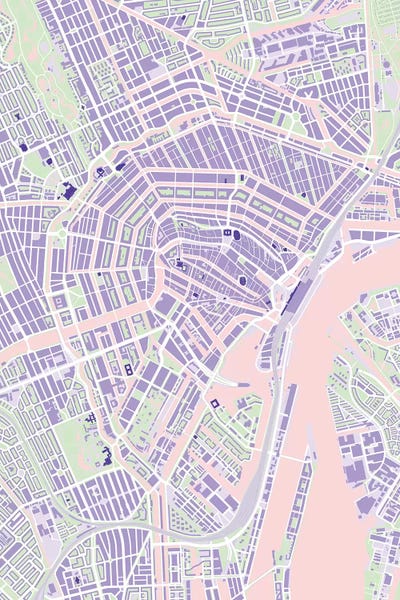 Planos Urbanos: Amsterdam Violet by Planos Urbanos