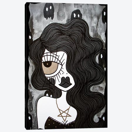 Ghost World Canvas Print #PUP13} by Little Punk People Canvas Print