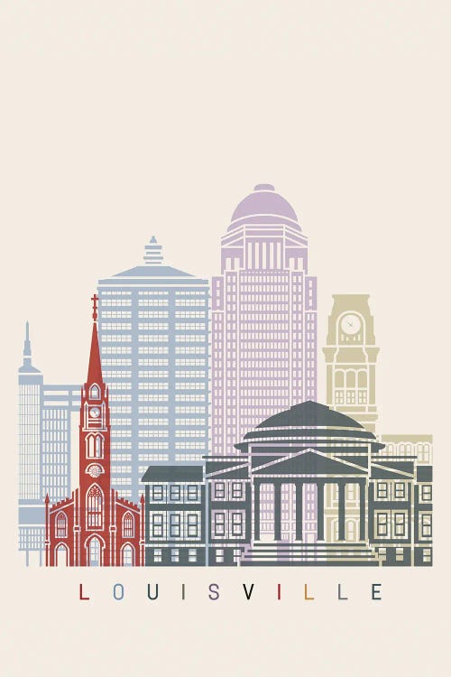 Louisville Skyline Poster