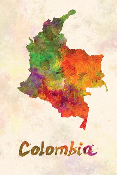 South America: Colombia In Watercolor by Paul Rommer
