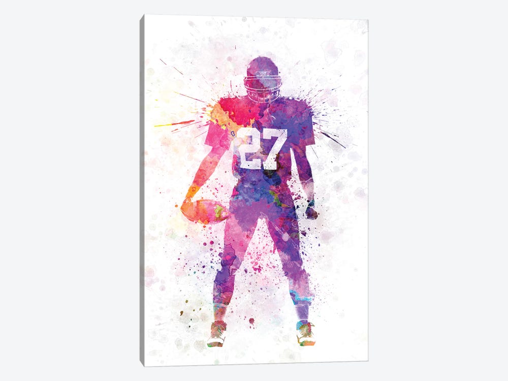 American Football Player by Paul Rommer 1-piece Art Print