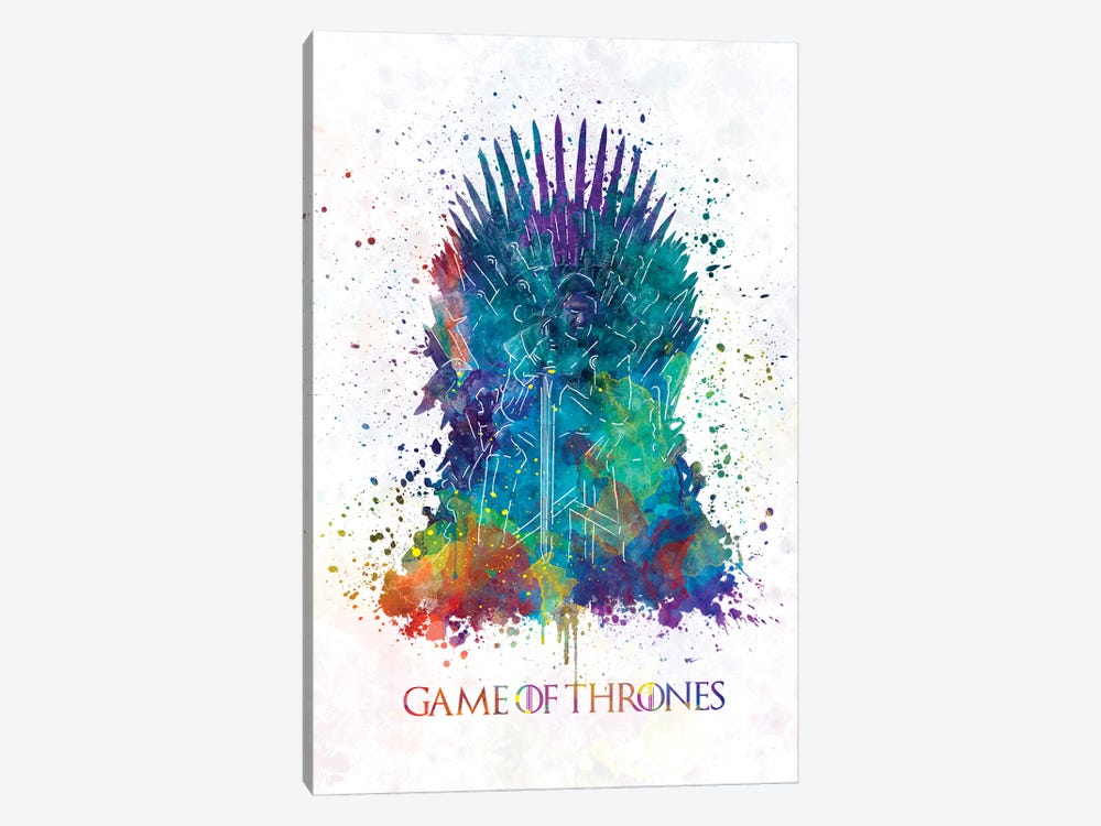Game Of Thrones GOT Throne by Paul Rommer 1-piece Canvas Wall Art
