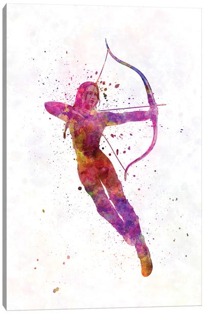 The Hunger Games Katniss Canvas Art Print - Katniss Everdeen