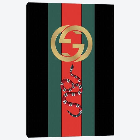 Gucci IV Canvas Print #PUR1909} by Paul Rommer Canvas Print