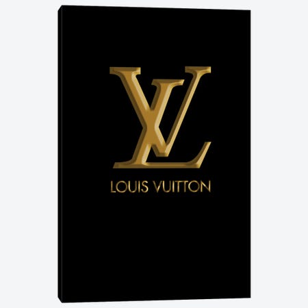 Louis Vuitton Canvas Print #PUR1911} by Paul Rommer Canvas Wall Art