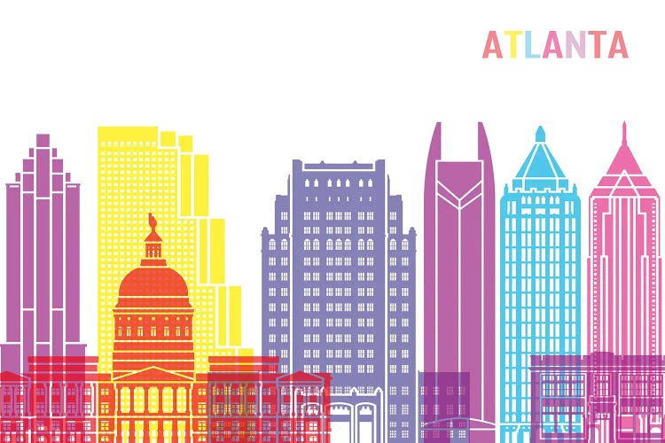 Atlanta II Skyline Pop