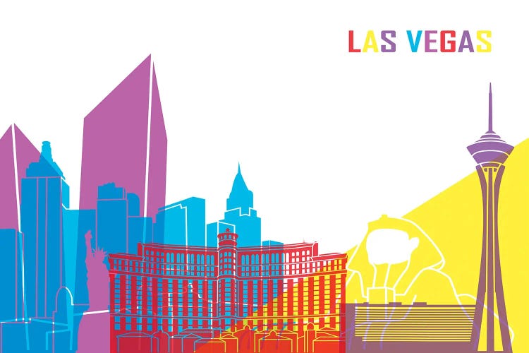 Las Vegas Skyline Pop